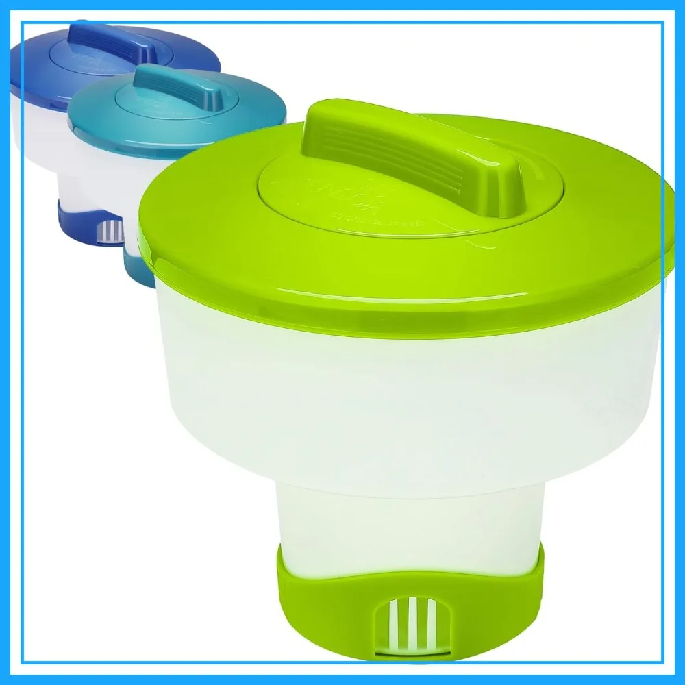 

Collapsible Pool Chlorine Floater for 3 Inch Tablets, Easy to Use