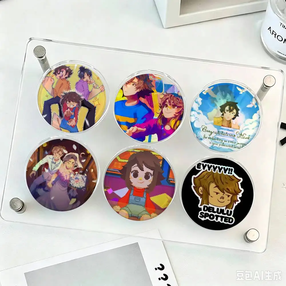 Game Until Then    32/44/58MM Customizable Button Pins Cute Funny Creative Badge Jewelry Decor Gifts For Friends