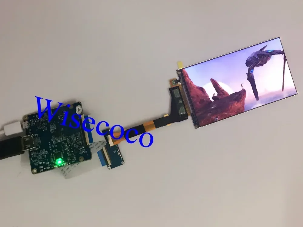 Imagem -03 - Painel de Exibição Tela Lcd para Produto vr com Placa Motorista Vídeo Faça Você Mesmo Projetor Novo 5.5 Ls055r1sx04 2k 2560*1440