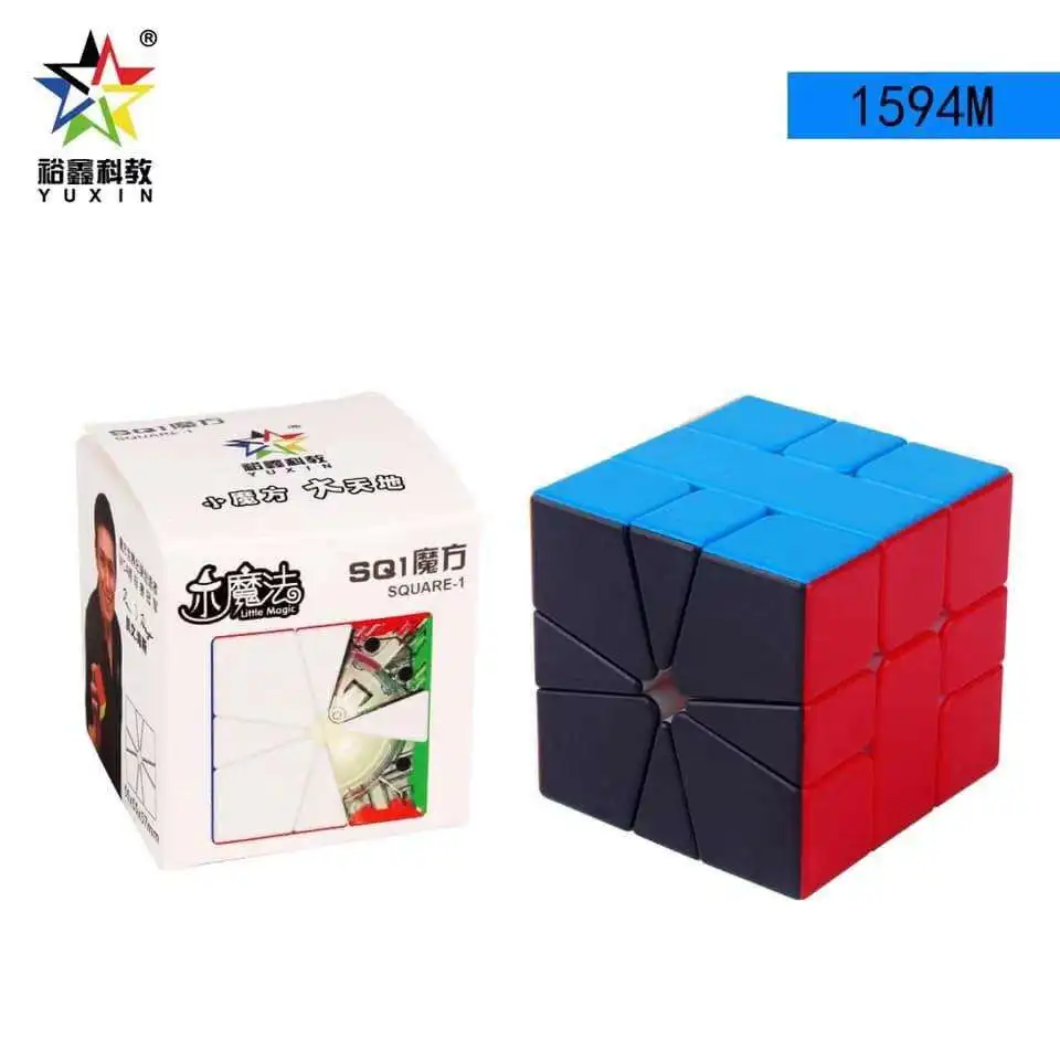 

Yuxin Little Magic SQ-1 Magnetic with Black Side Magic Speed Cube Stickerless Professional Fidget Toys Cubo Magico Puzzle