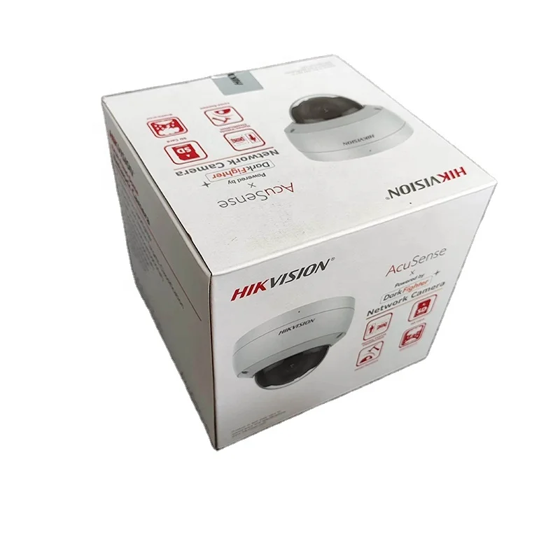 Hik IP-camera 8MP DS-2CD2186G2-ISU/SL 4K IP-camera AcuSense Darkfighter IP67 Outdoor-in microfoon Home Security Protection Camera IPC