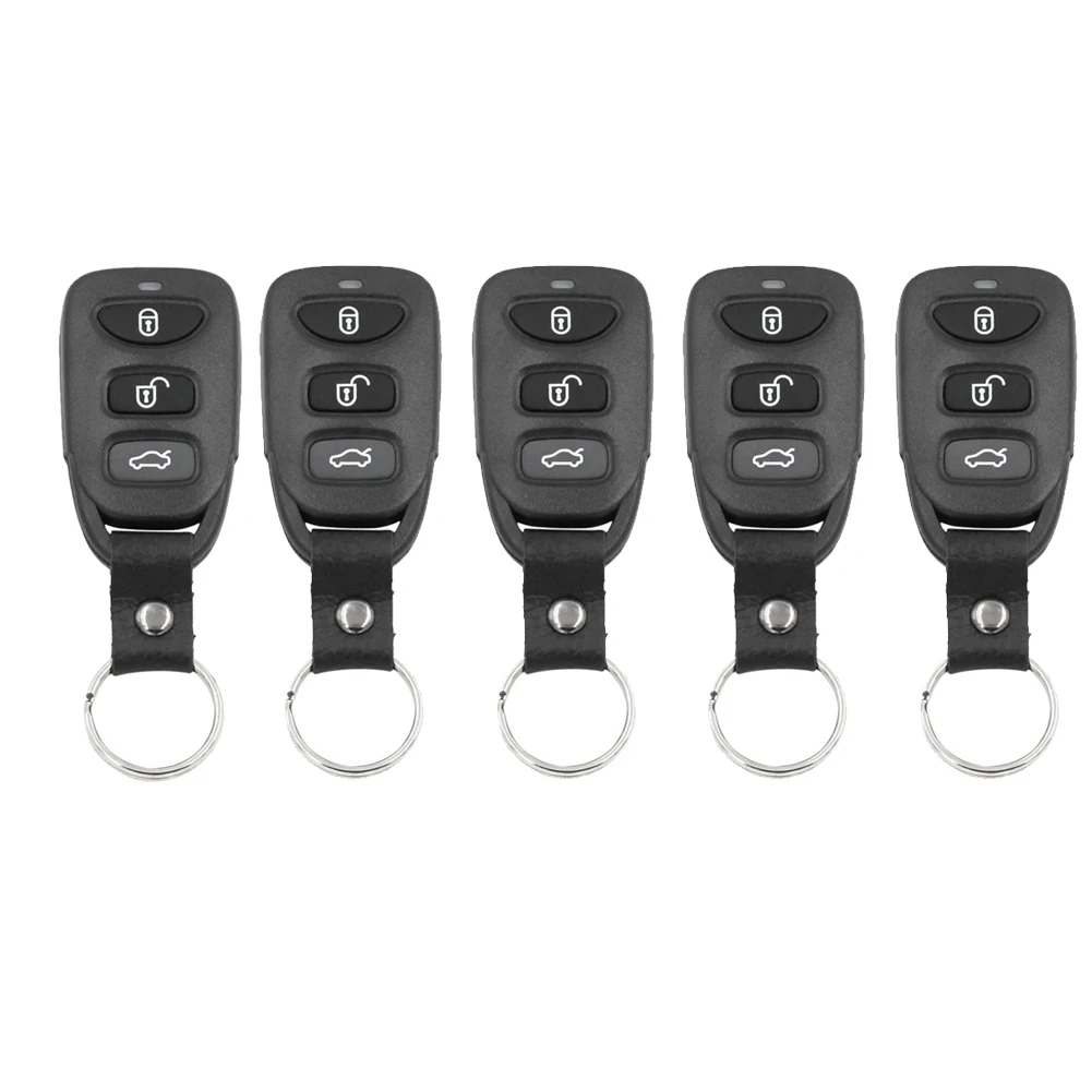 5PCS 4 Buttons Xhorse XKHY01EN Wire Universal Remote Key for Hyundai 3+1 Buttons English Version VVDI Key Tool