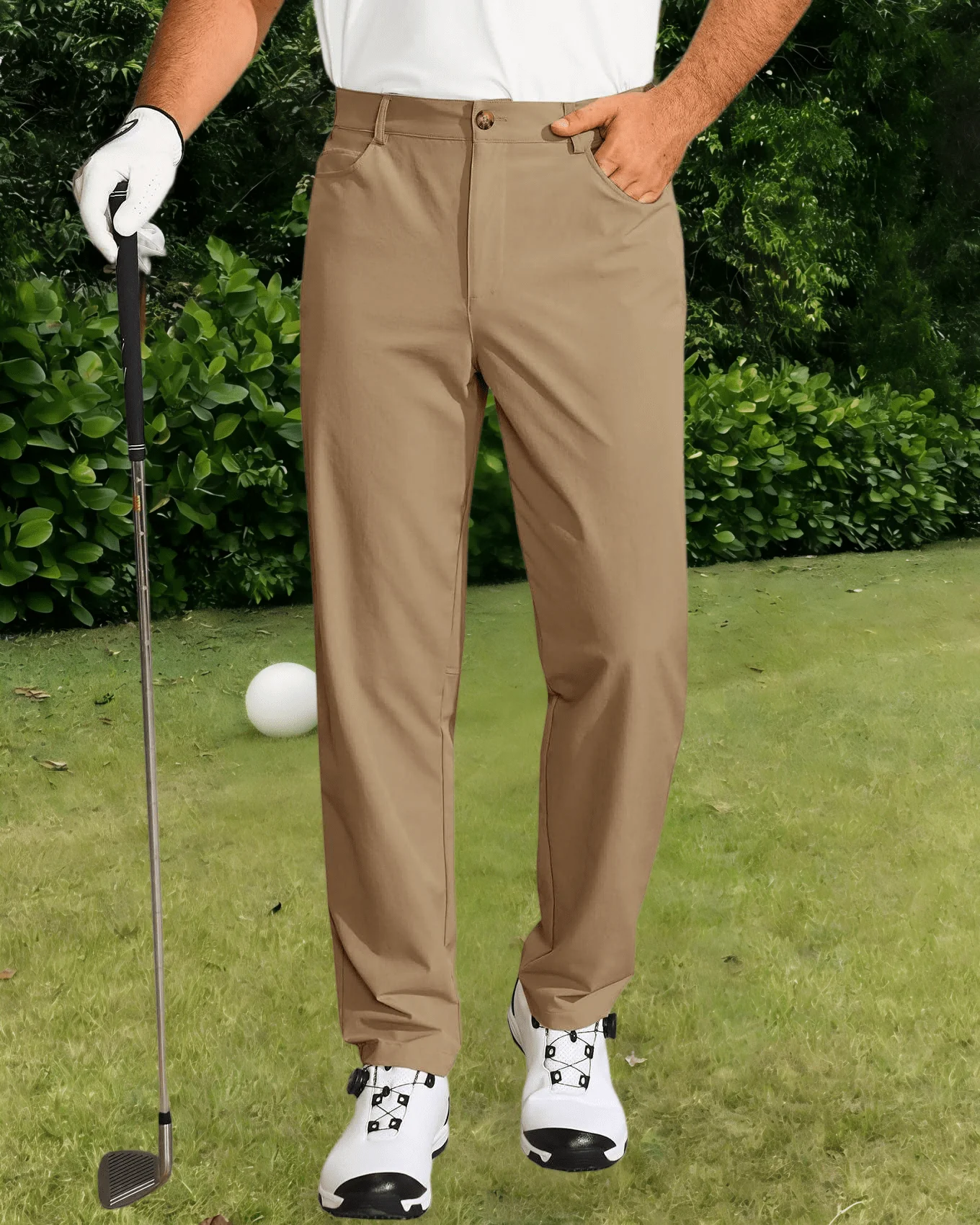 Pantaloni da Golf Runcati per  - Dress Pant Flat Front recensione e prezzo