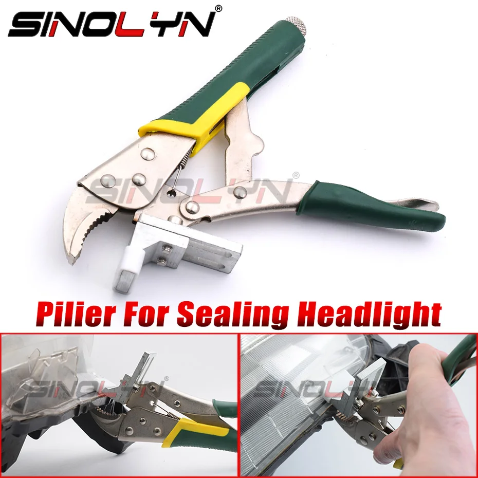 Sinolyn 1 Piece Sealing Headlight Cover Pliers Headlight Closure Clamp Tool For Auto Motorcycle Retrofit Tools Car Accessories