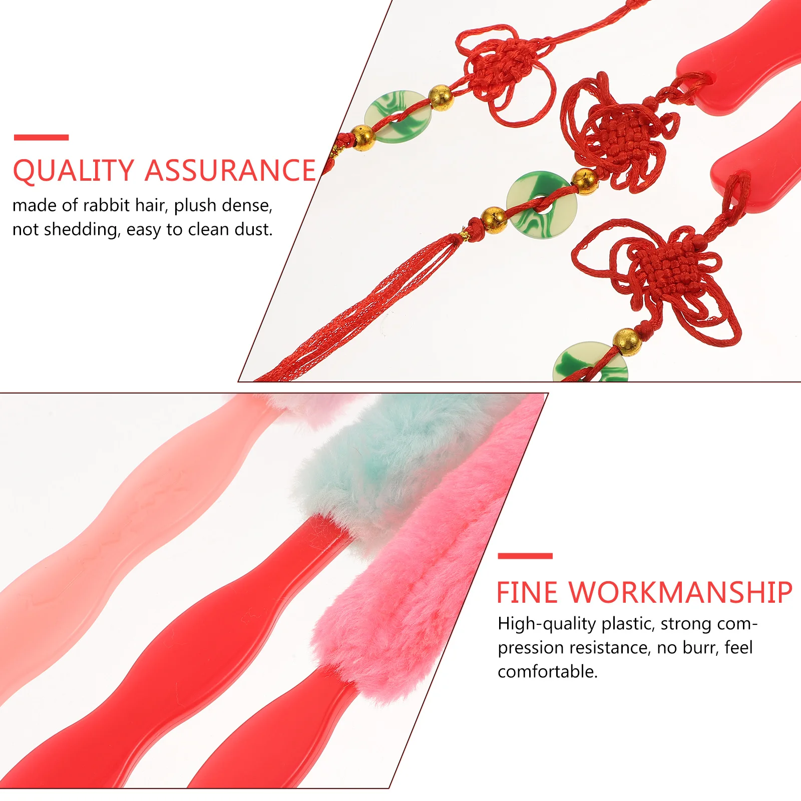 

3 Pcs Dusters for Cleaning Guzheng Brush Tools Removal Musical Instrument Child