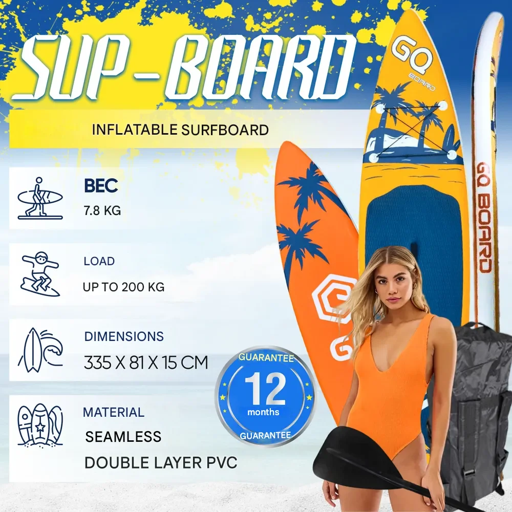 

Индивидуальная надувная доска для серфинга Waterplay Stand up Paddle Board