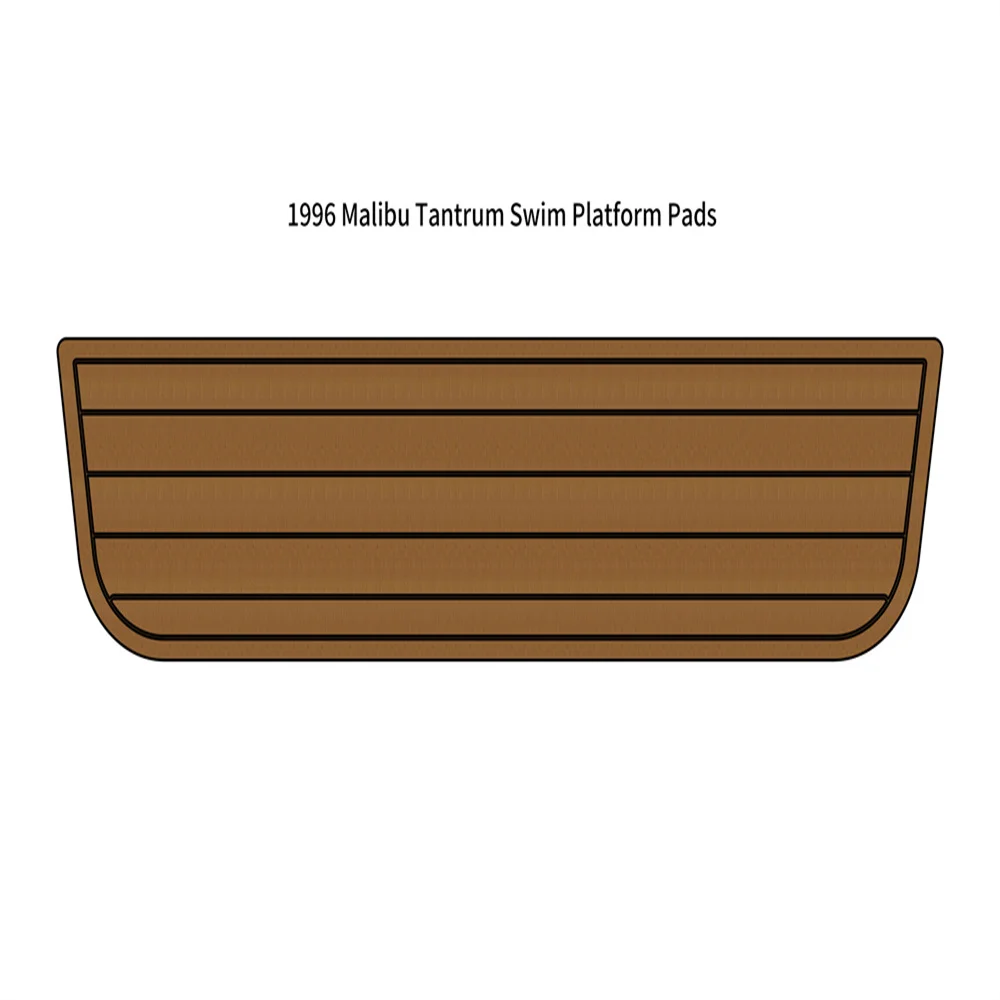 

1996 Malibu Tantrum Swim Platform Boat EVA Faux Foam Teak Deck Floor Pad