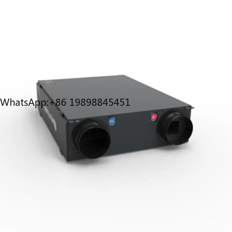 

Factory Price 500m3/h ERV HRV Energy Heat Recovery Ventilation Heat Recuperator HVAC System for Home