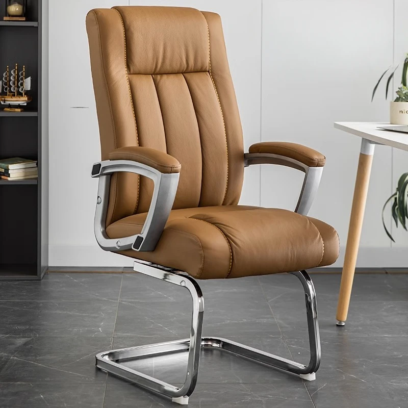 Vanity Swivel Office Chair Computer Armchair High Barber Recliner Office Chair Gaming Salon Stuhl Silla Office Furniture WN50OC