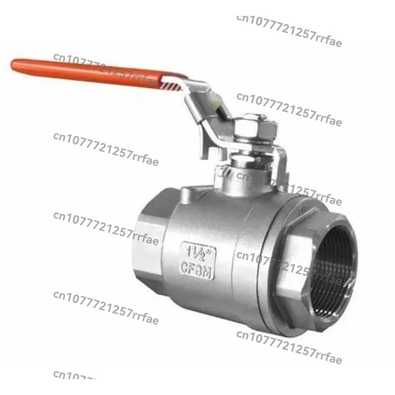 Stainless steel handle integrated ball valve manual operation high temperature resistance suitable for water can be provided