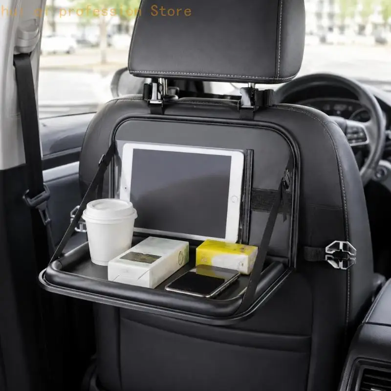 Auto-Rücksitz-Tablett, Tischplatte mit durchsichtigem Sichtfenster H8WE – Detail 10