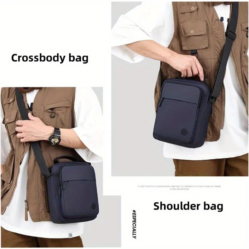 Messenger Sling Taschen für Männer Casual Oxford Kleine Zipper Umhängetasche Einfache Mini Umhängetasche Telefon Tasche Männliche Seite Schulter Tasche