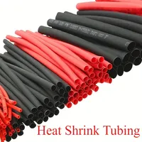 127PCS Heat Shrink Tubing Assortment - Insulating Heat Shrink Tubes with Electrical Tape