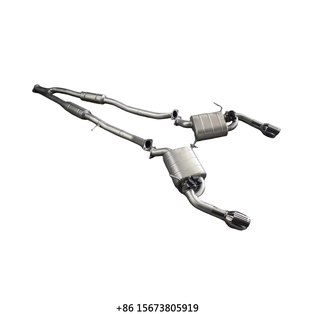 

Valved Exhaust for Q60 2.0T 3.0T SS304 Muffler Remote Control Exhaust SystemCustomed