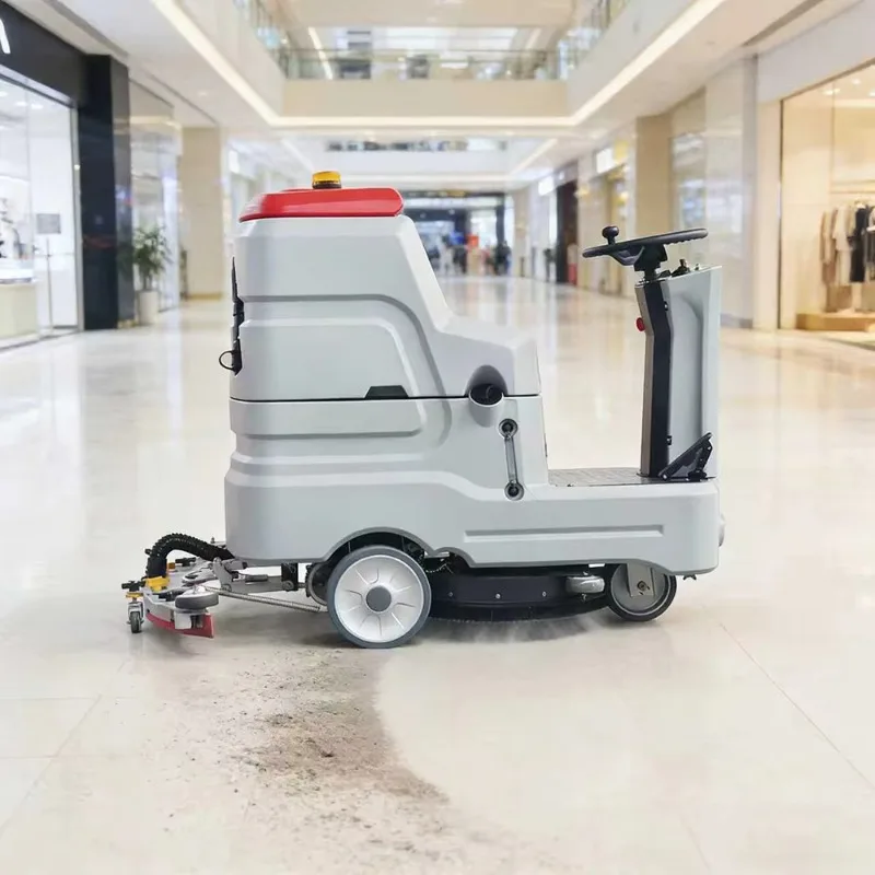 Small Electric Road Sweeper Suitable for Factory Road Cleaning