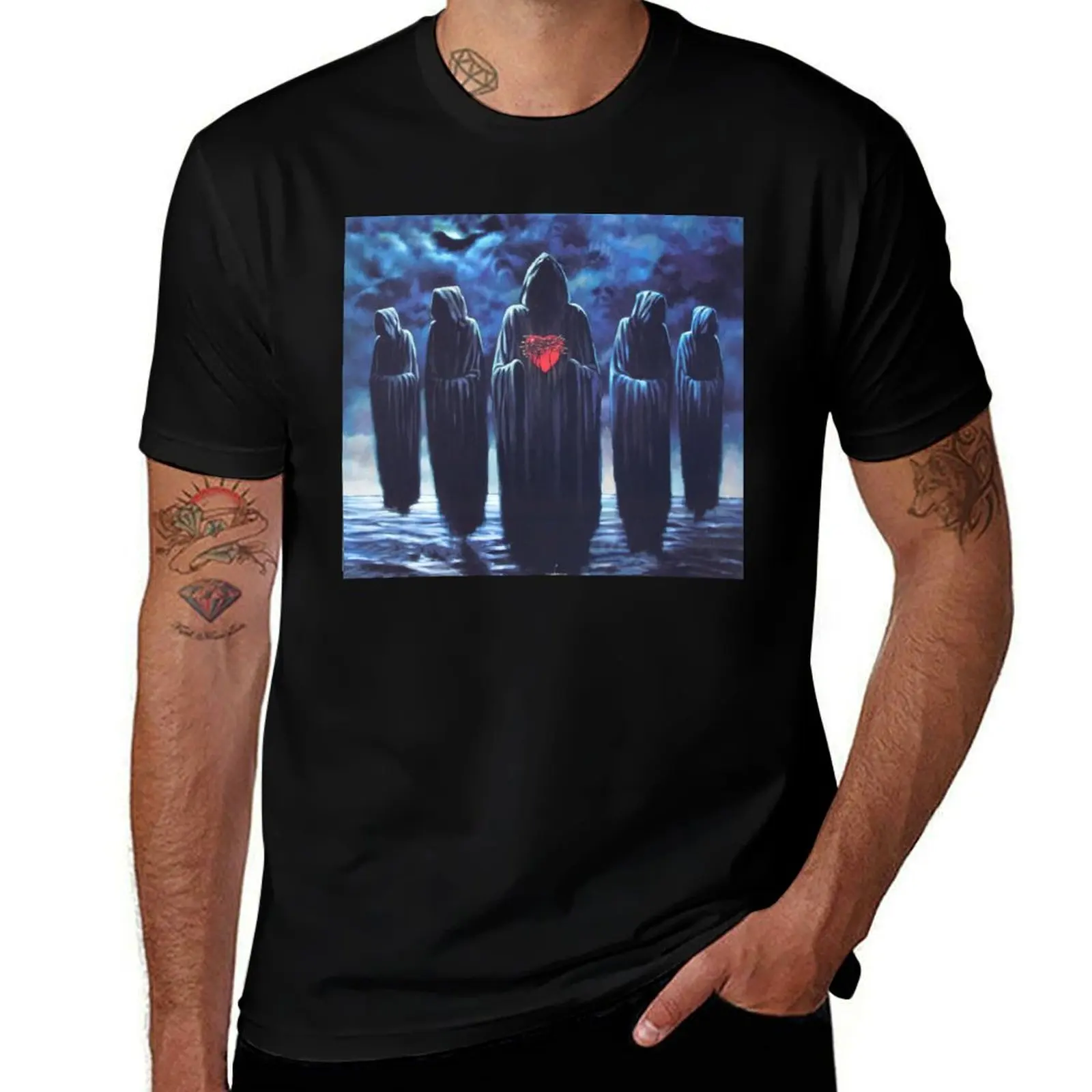 

testament souls of black Album Artwork (No Words) T-Shirt man t shirt summer man t shirt cotton T-Shirt