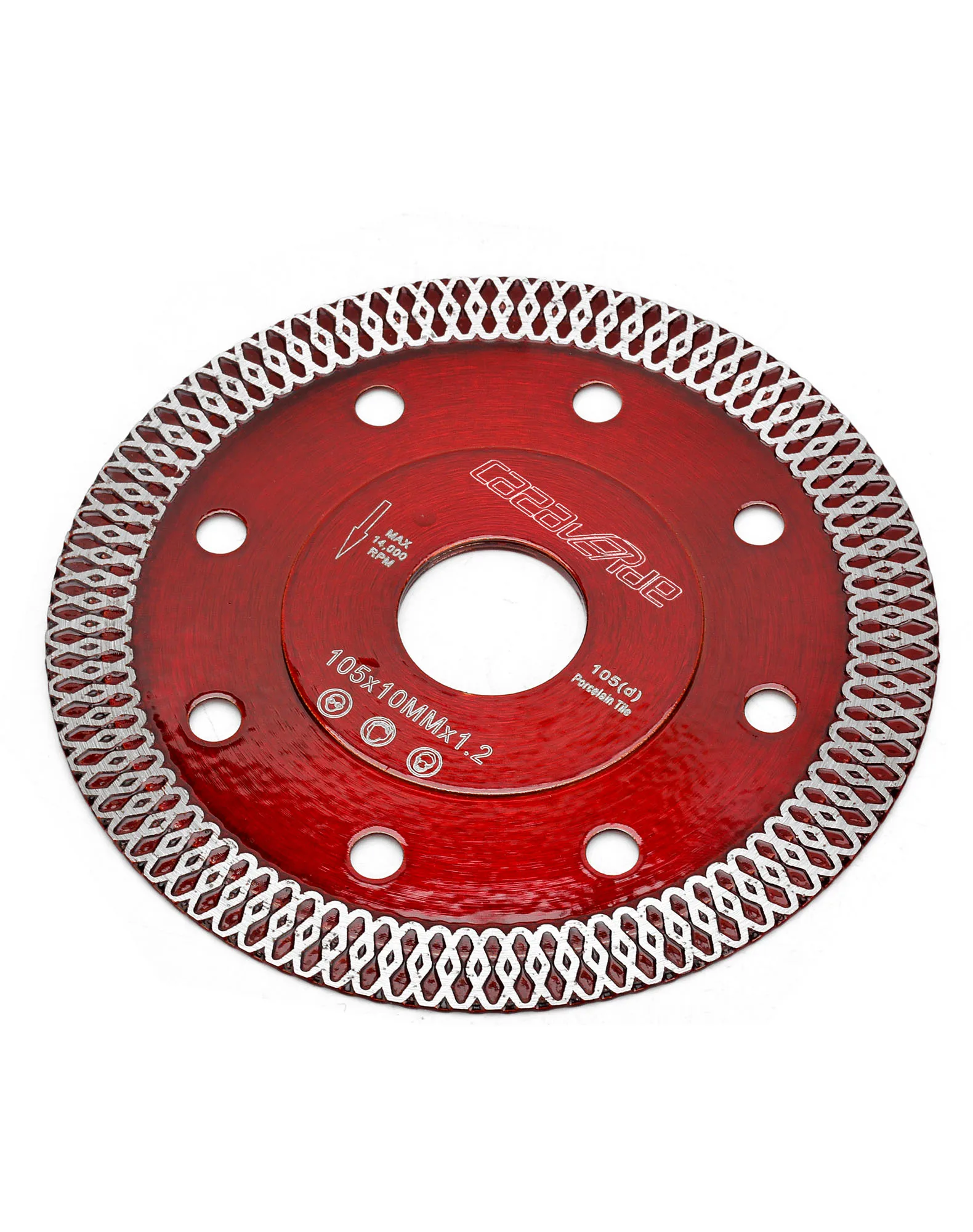 free shippingcasaverde D105mm super thin diamond ceramic saw blade porcelain cutting blade for cutting ceramic or porcelain tile