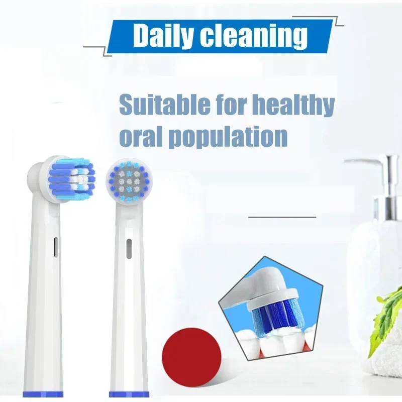 4 قطعة رأس فرشاة الاستبدال للفم B io10/9/8/7/6/5/4/3/2 رؤوس فرشاة الأسنان الكهربائية ذات الحركة النظيفة فوهة مناسبة #3