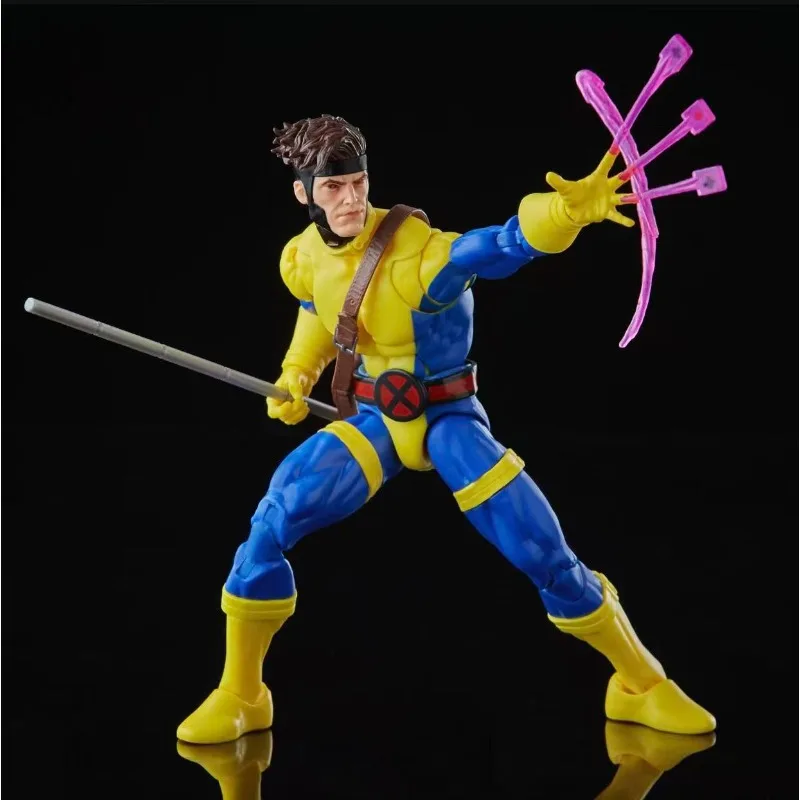 【In Stock】Hasbro Marvel Legends X-Men Psylocke Gambit Siren Movable 3-figure Set Movable Figure Model Toy Collection Gift view 6