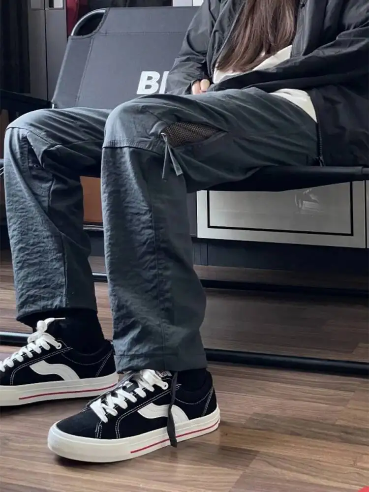 

Winter Warm Fleece Cargo Men S Plus Veet Waterproof Workwear Trousers Multi Pockets Loose Straight Casual Work Pants