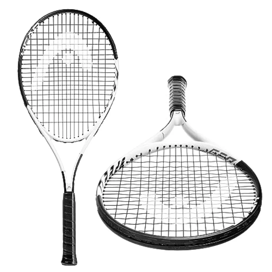 

Geo Speed Adult Tennis Racket - Pre-Strung Light Balance 27.5 Inch Racquet
