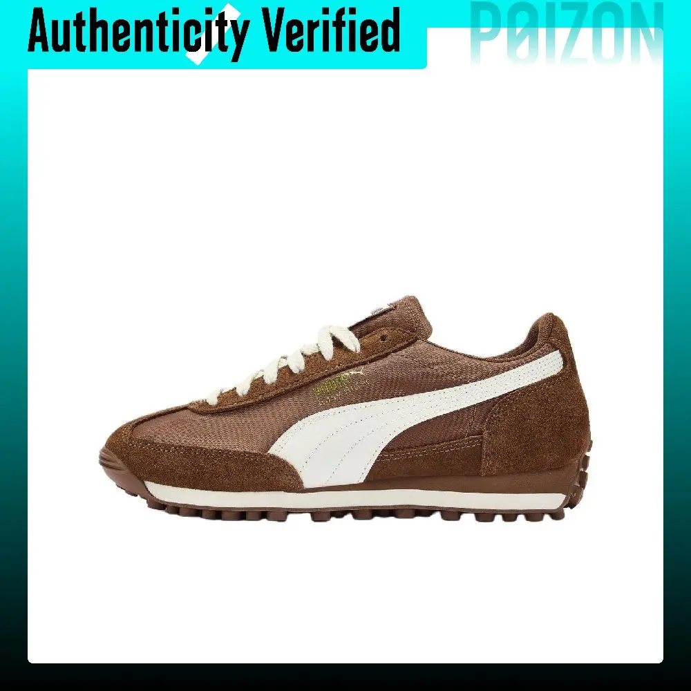 PUMA Easy Rider Low top Casual Shoes Unisex Brown White 410049-01