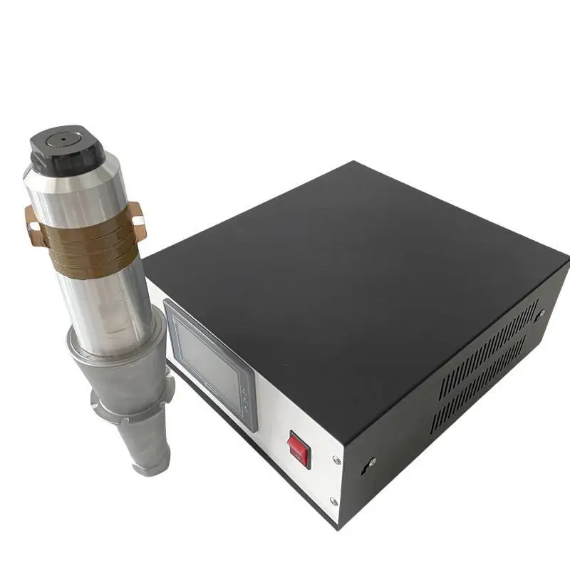 Fabric Product Ultrasonic Welding Equipment Digital Generator Ultrasound Welder Transducer