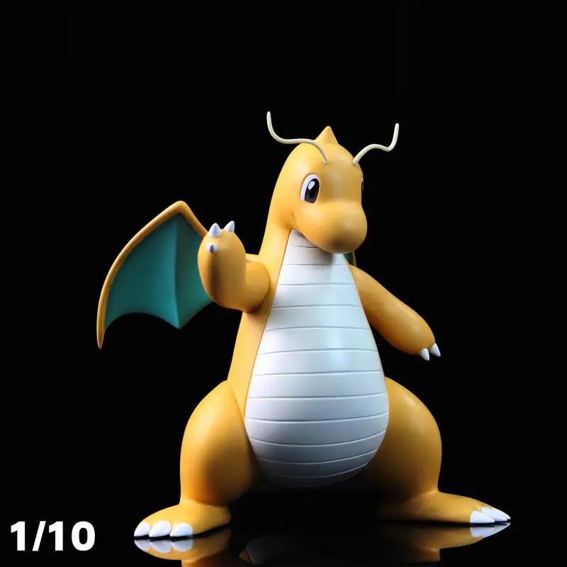 Pokemon 1/10 Large Size Resin GK Dragonite Action Figure Model Toys Gift for Birthday Children