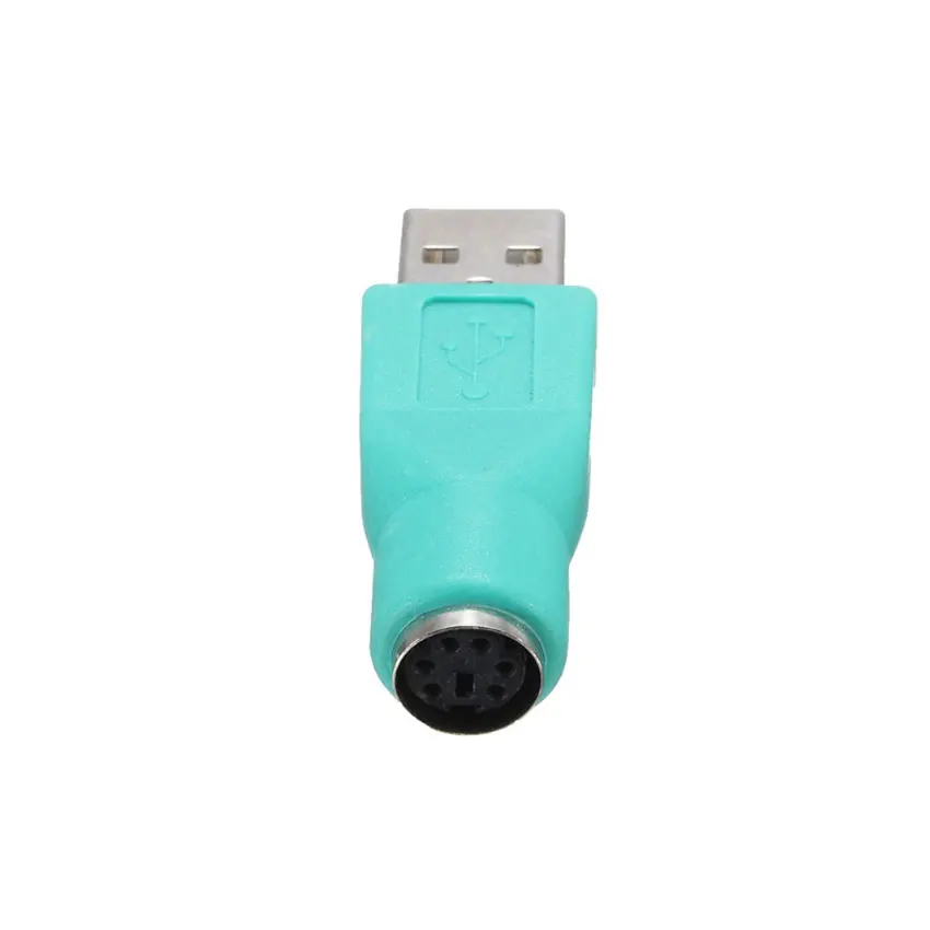 JCD 1PCS USB ชายหญิงปลั๊กสำหรับ PS/2ตัวแปลงอะแดปเตอร์หญิง USB สำหรับ PC สำหรับ sony PS2เมาส์คีย์บอร์ด