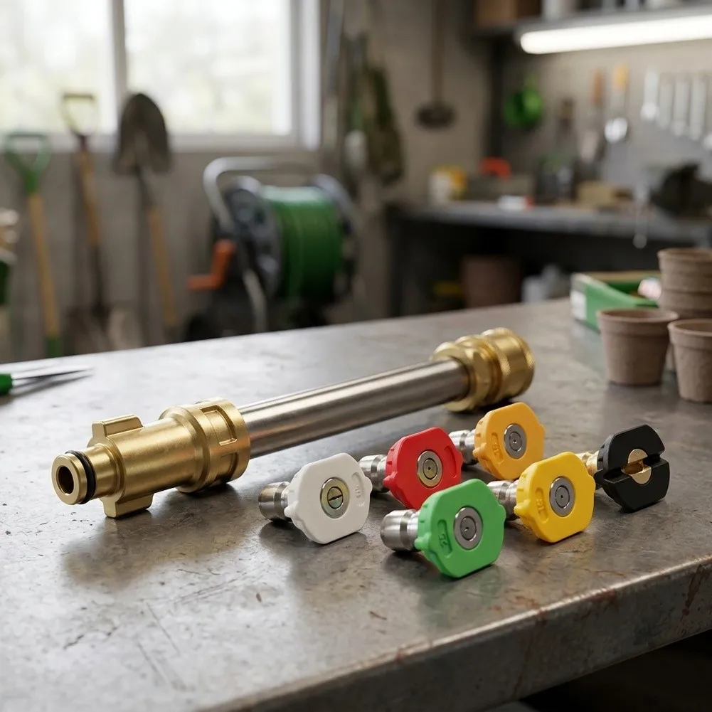 For Cleaning Tasks Pressure Adapter Pressure Adapter Orange 15 3000 PSI Rated Copper Alloy Build For Cleaning Tasks