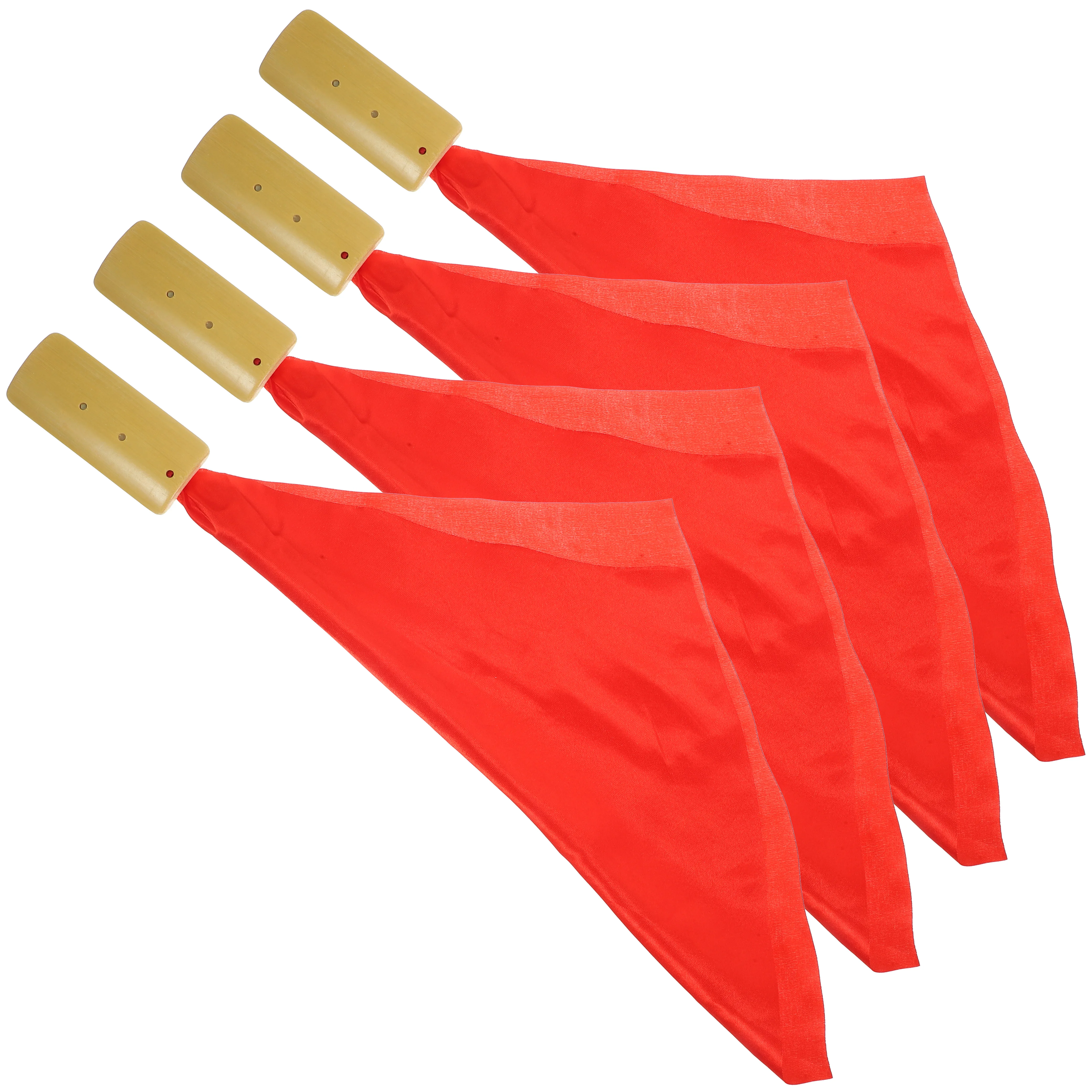 

Percussion Red Silk Musical Instrument Chinese Kuaiban Make Decision Child Kids Instruments