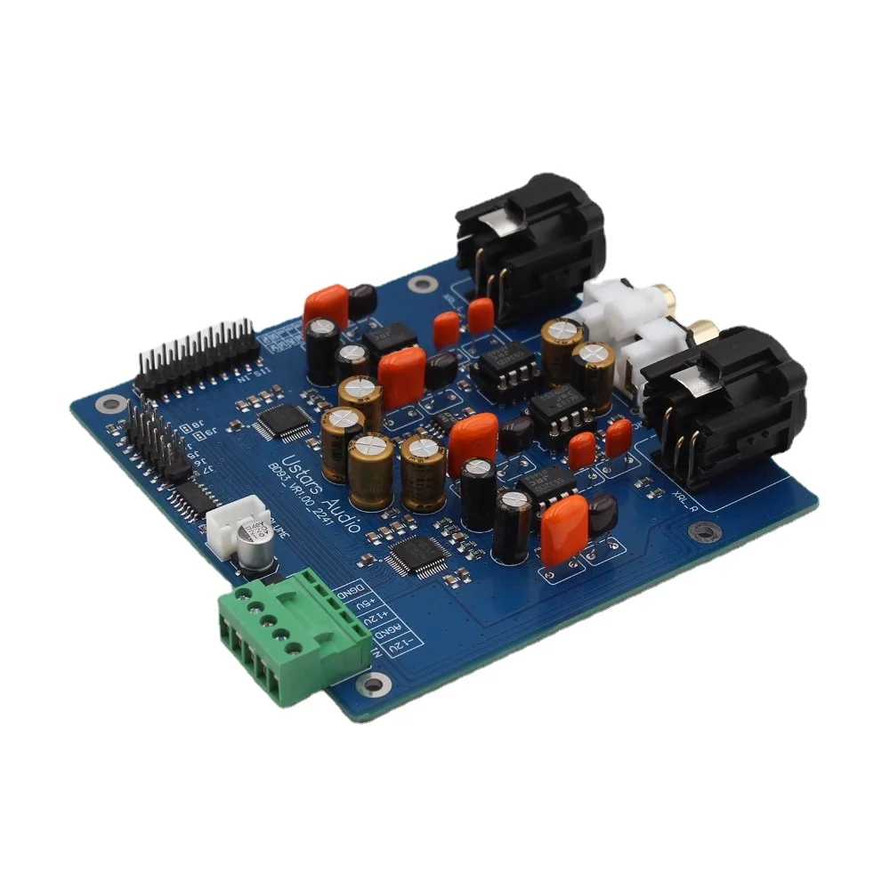 

Dual AK4493 SEQ DAC Decoding RCA/XLR Output 32Bit/PCM384KHz 256 DSD Soft Control Decoding Board