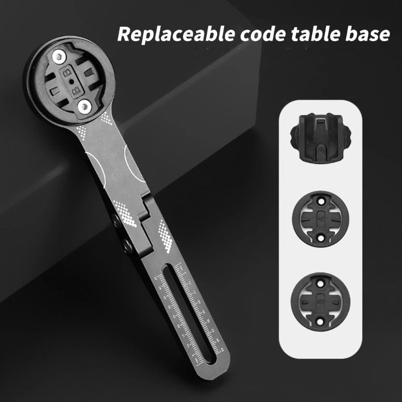 

Regulable Bike Computer Mount Universals Aluminum Alloys Speedometers Brackets For Mountain Bicycles 69HD