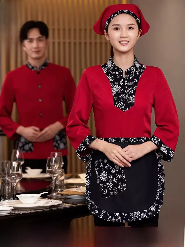 

Китайский Sle Restaurant Service orms ort Sve V-Ne Slim Fit Hotel Work orms для акушерного туризма и Hotpo...