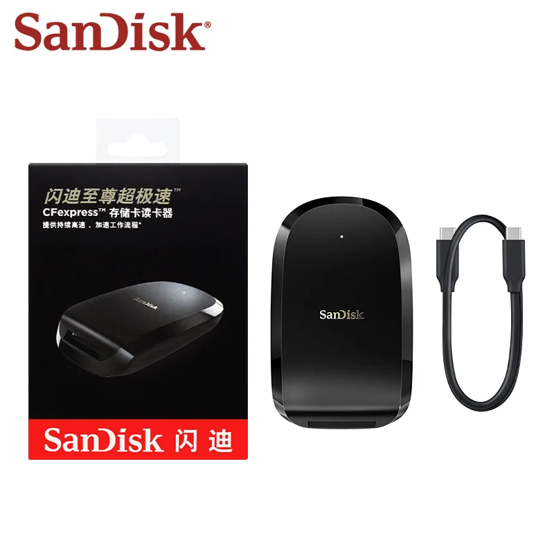 lettore-di-schede-sandisk-cfexpress-type-b-451-ad-alta-velocita-lettore-di-schede-di-memoria-cfe-100-originale-universale
