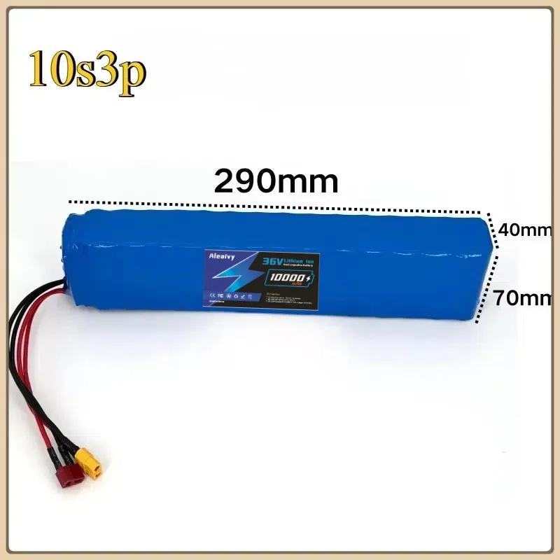 

36V(10S3P) Electric Scooter Battery Pack,18650 Lithium Battery for36V Scooter,High Capacity & Long-Lasting Power for Daily Rides