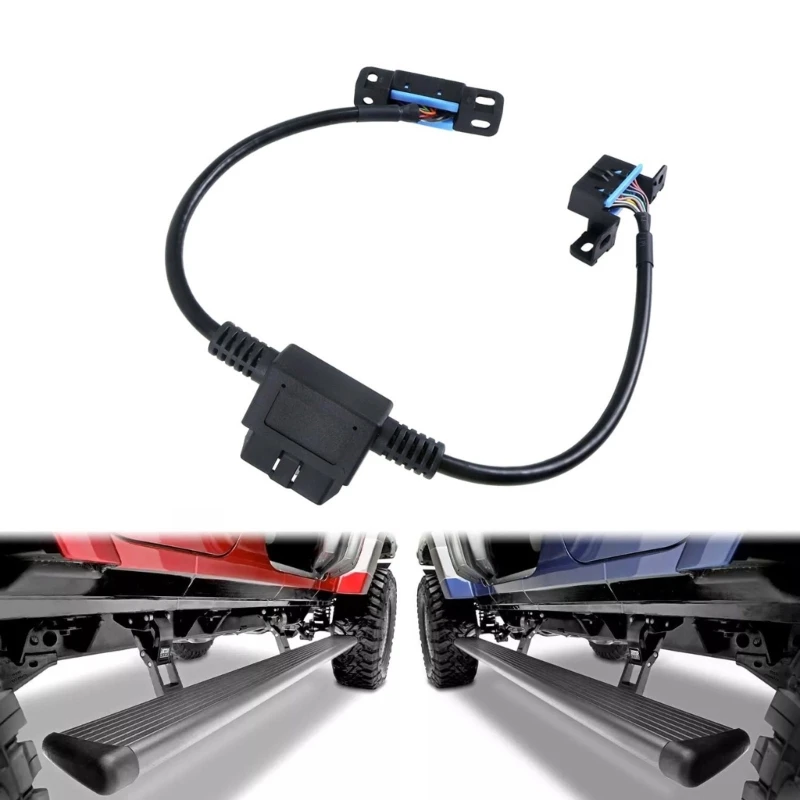 Plugs and Play OBDII Pass Through Wiring Harness Adapter for 76127-01A 76134-01A 76141-01A 76147-01A 76151-01A 76154-01A