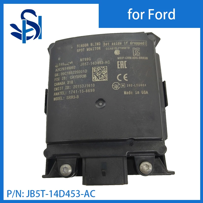 

JB5T-14D453-AC Blind Spot Monitor Radar Sensor Module with Bracket for 17-19 FORD EXPLORER