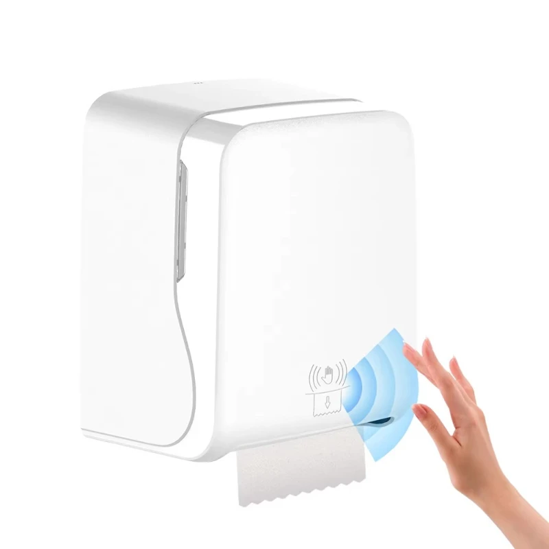 Non-contact tissue dispensing kitchen automatic smart paper dispenser