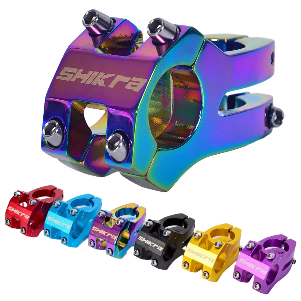

1PC Bike Handlebar Stem 25.4*35mm Hollow Out Road Bicycle Short Stem Aluminum Alloy Outdoor Bike Cycling Accessories