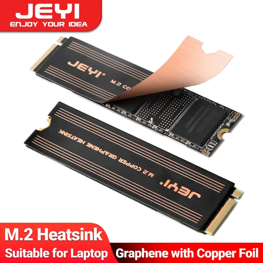 PC 2-Pack SSD for Heatsink, Graphene Copper M.2 NVMe 2280