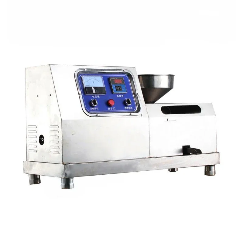 Horizontal Type Oil Press Commercial Full-automatic Oil Expeller 3000W Large Power Oil Mill