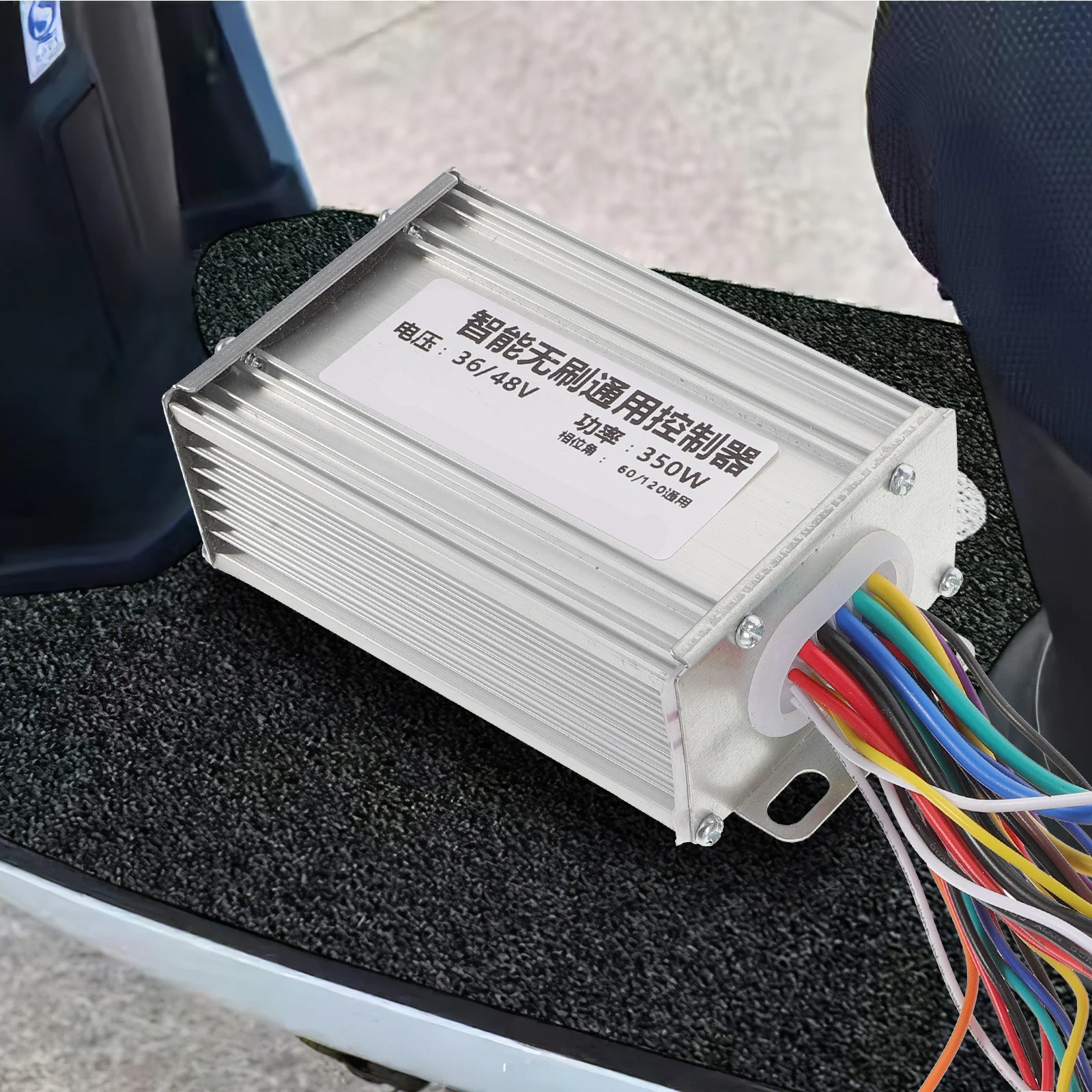 Electric Bike Motor Control Device Professional Speed Controller Replacement for Scooter Bicycle Tricycle High Wear Resistance