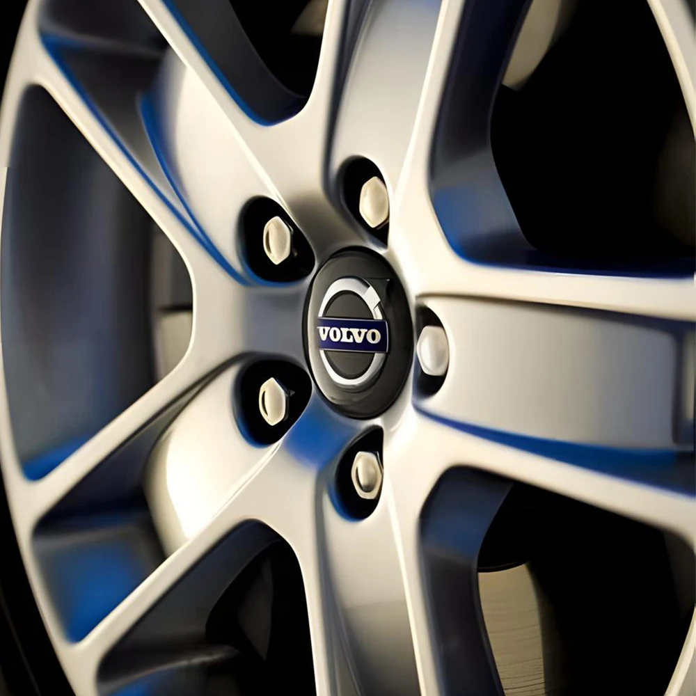 4 قطعة 64 مللي متر سيارة عجلة مركز قبعات محور يغطي شارة لفولفو Rdesign AWD C30 C70 S40 S60 S70 S80 S90 V40 V50 V60 V90 XC40 XC60 V70