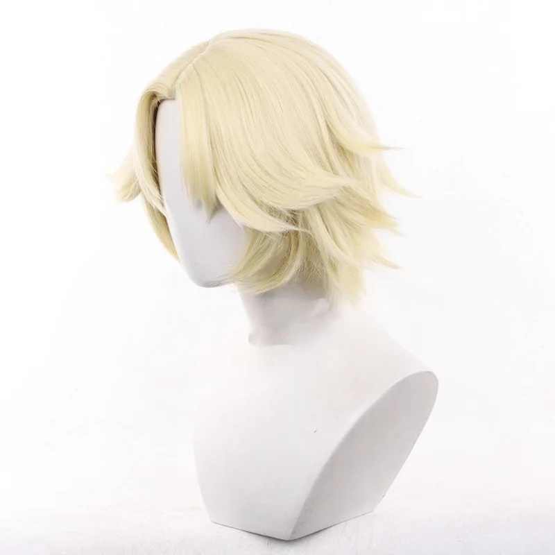 Identität V Prospector Norton Campbell Cosplay Kostüm Perücke Dazzling Lone Wolf Uniform Outfit Schwanz Schal Männer Frauen Party Halloween