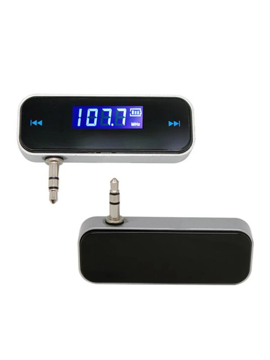 Car Kit In-car Music Audio FM Transmitter Modulator Wireless LCD Display FM Transmitter Modulator Mini 3.5mm For Mobile Phones