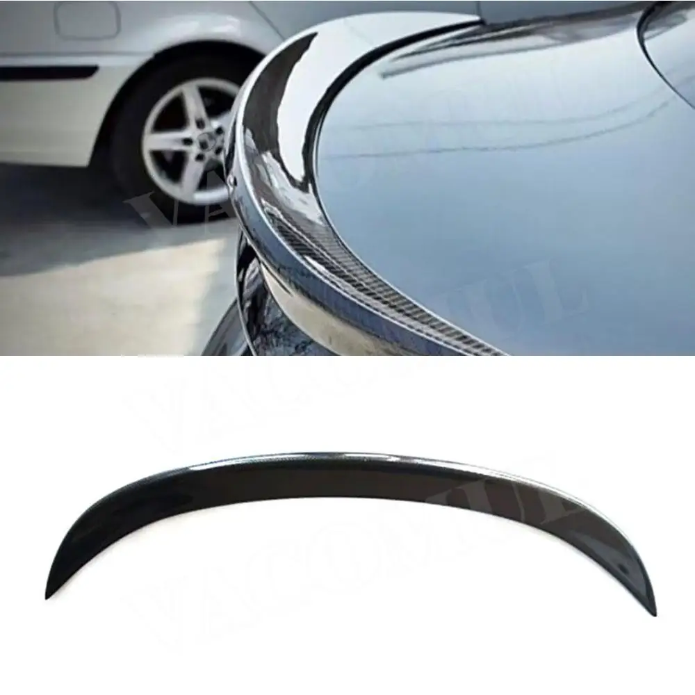 

VACOMUL for BMW 6 Series E63 E64 M6 2006 - 2010 Carbon Fiber Rear Spoiler Boot Wings FRP Car Rear Chin Spoiler Styling