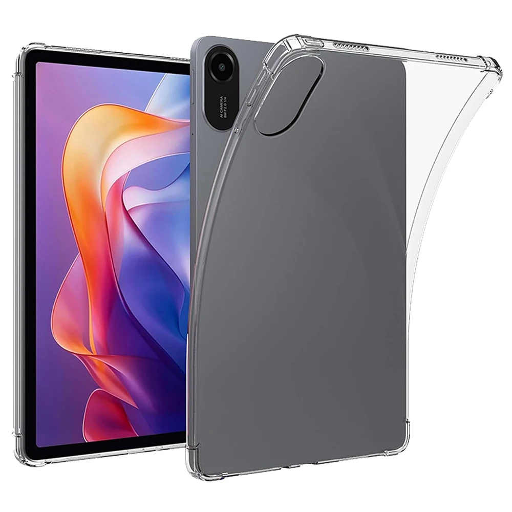 

Прозрачный чехол для планшета Redmi Pad 2, 11 дюймов, устойчивый к падению, тонкий, легкий, устойчивый к царапинам, чехол из ТПУ из силиконовой резины