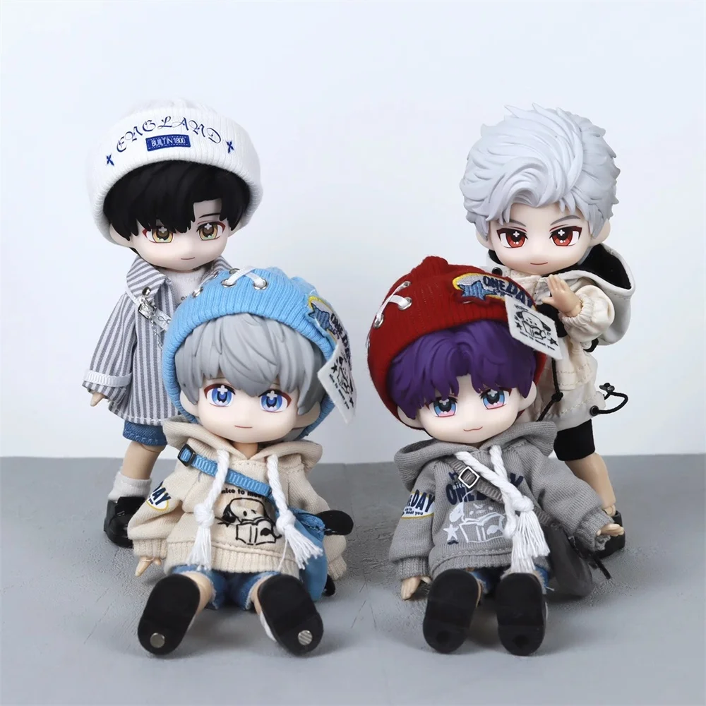 Game Love and Deepspace Xavier Rafayel Sylus Zayne Role Cos OB11 1/12 BJD Action Figure Doll Clothes Dress Up Cosplay Gift