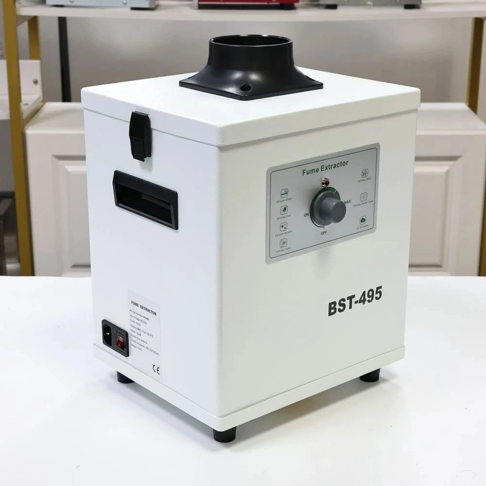 Portable Welding Smoke Extractor BST-495 220V/110V for Soldering/Laser Engraving Workshop 150W